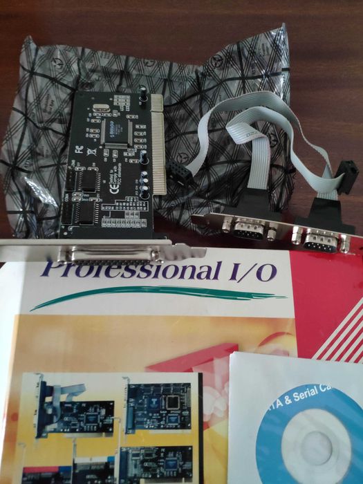 Placa PCI para 2 Com e 1 LPT64172198861185121