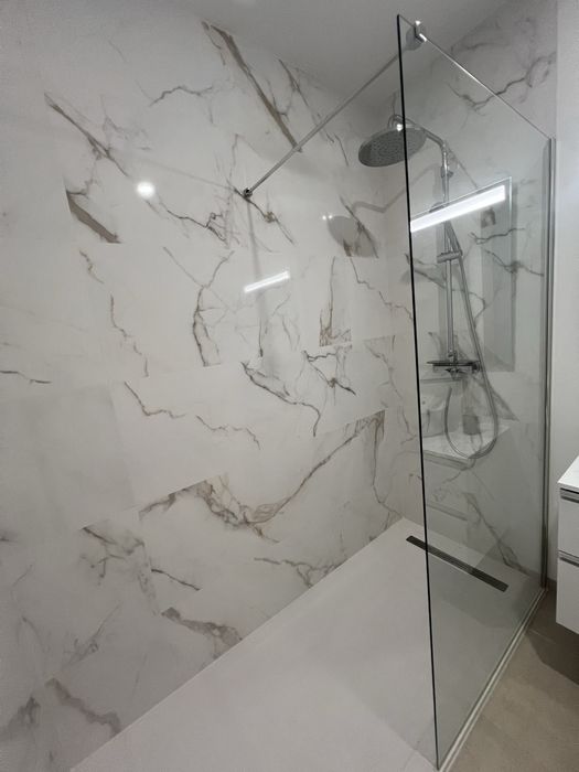 Divisória fixa/painel de duche ROCA - desmontado em excelente estado