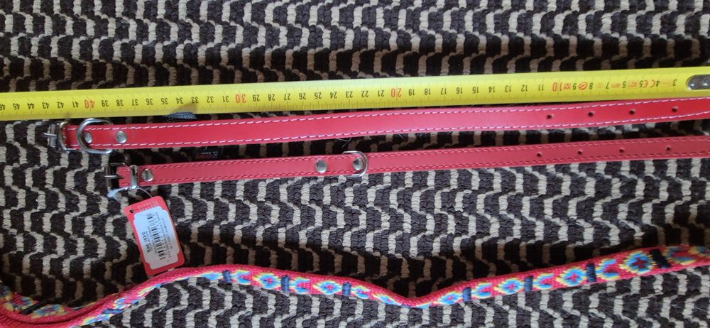 Obroża +smycz dla psa