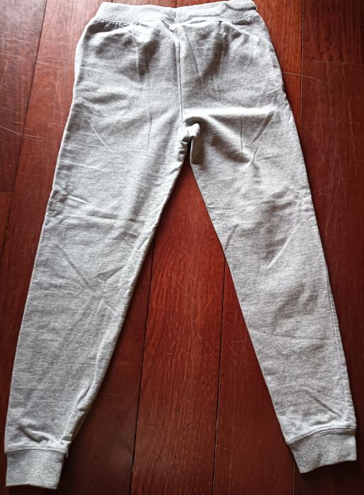 Calças de fato treino cinzentas