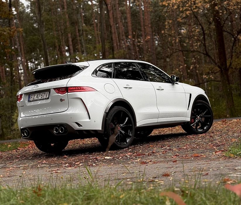 Jaguar F-Pace SVR - Polski salon, Serwis ASO, bezwypadkowy, film YT