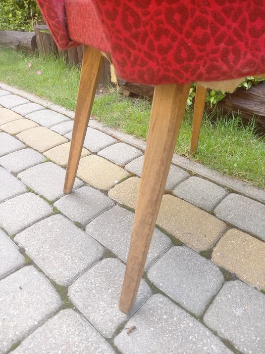 Krzesło muszelka krzesło prl
