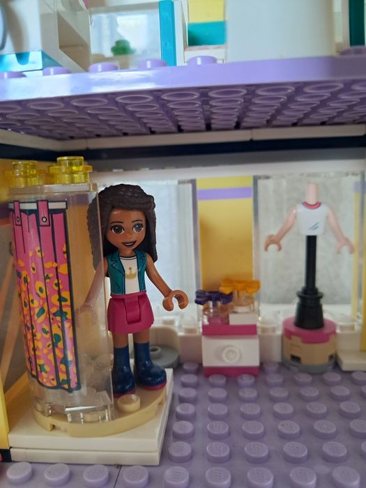 Zestaw klocków lego friends butik Emmy 41427