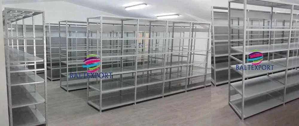 Estante Encaixe Prateleiras Metálicas Arquivo Pastas /Arrumação Caixas