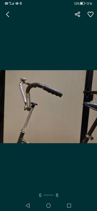 Rower gazelle kwikstep składak prl 1972 rok