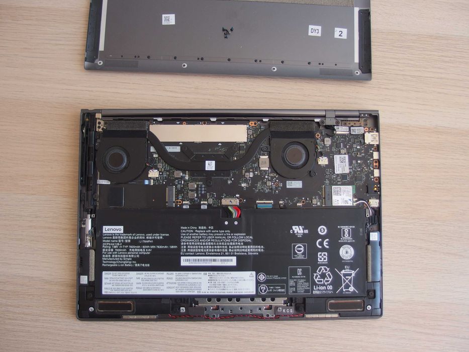 Lenovo YOGA C930-13IKB 16GB RAM intel i7-8550u EYG70 bateria NM-B741