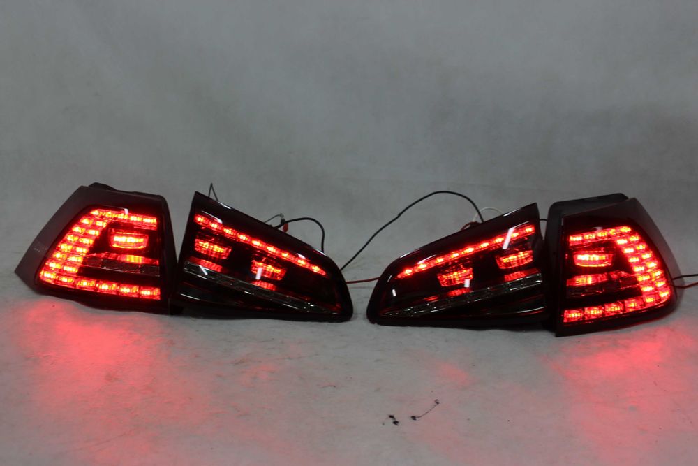 Lampy światła tył tylne VW GOLF VII 7 13+ GTI DYNAMIC LED RED SMOKE