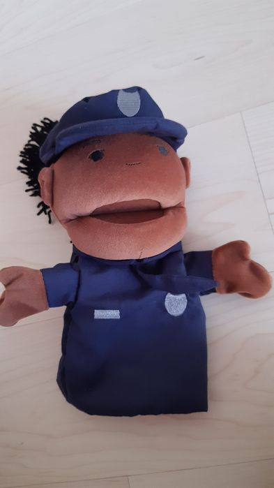 Fantoche de mão de Mulher Polícia Miniland