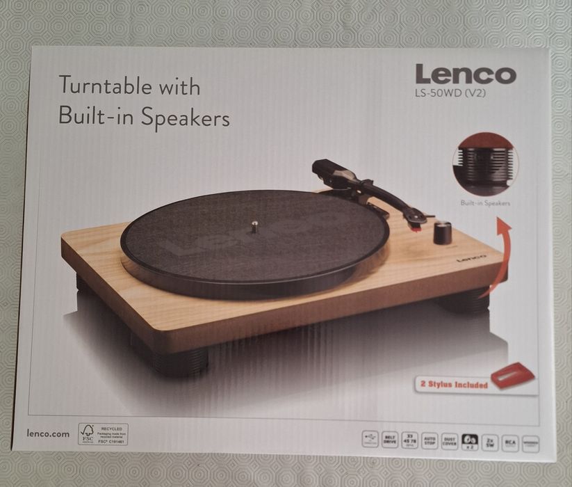 Gira-Discos LENCO LS-50 Madeira