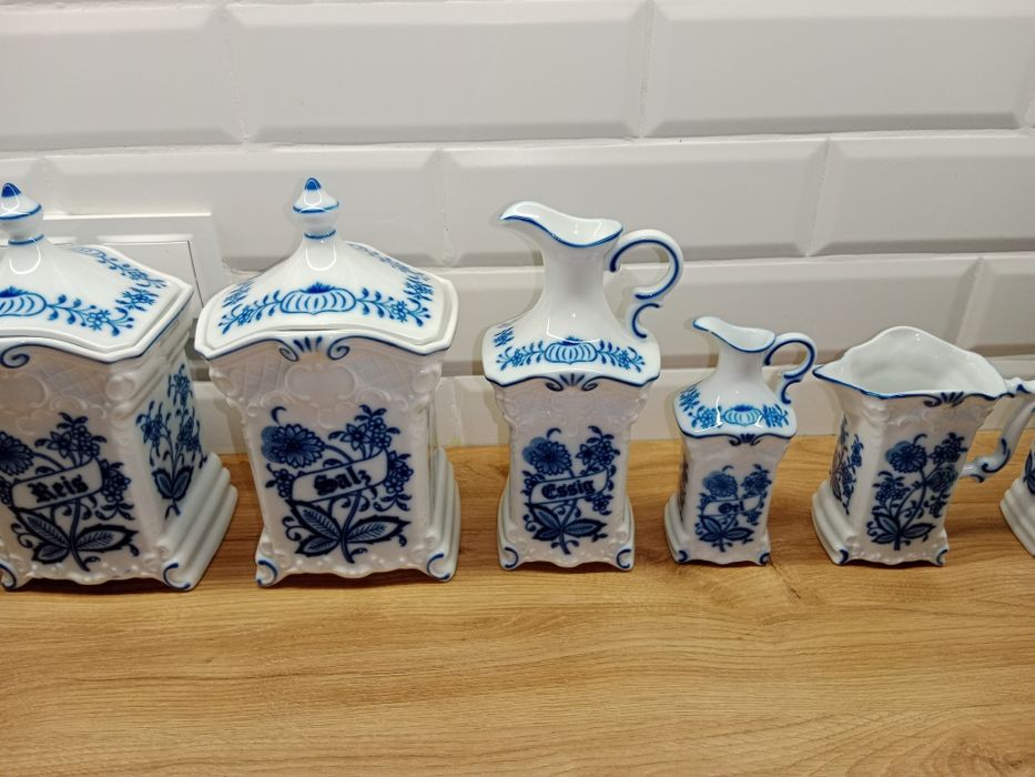 Komplet holenderskich pojemników kuchennych