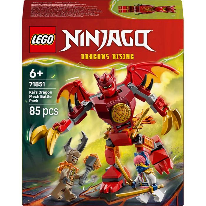 LEGO NINJAGO Smok-mech Kaia - zestaw bitewny 71851