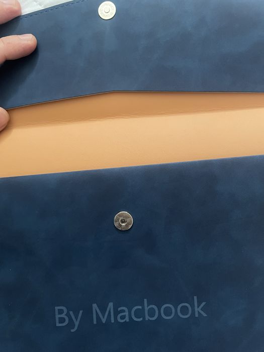 Кожаный чехол чохол накладка на макбук macbook