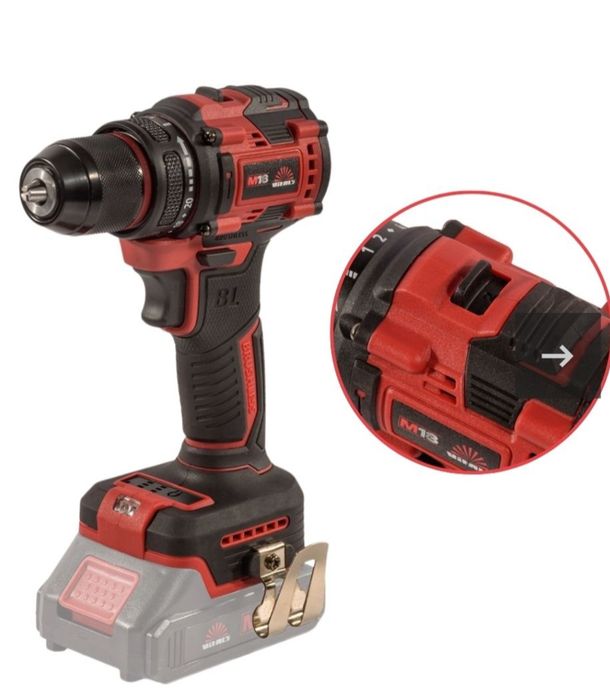 ХІТ продажу! Шуруповерт Vitals Master AU 1835abc BL / AU 1835abc BL kit  — безщітковий, потужний, надійний | Кількість обмежена