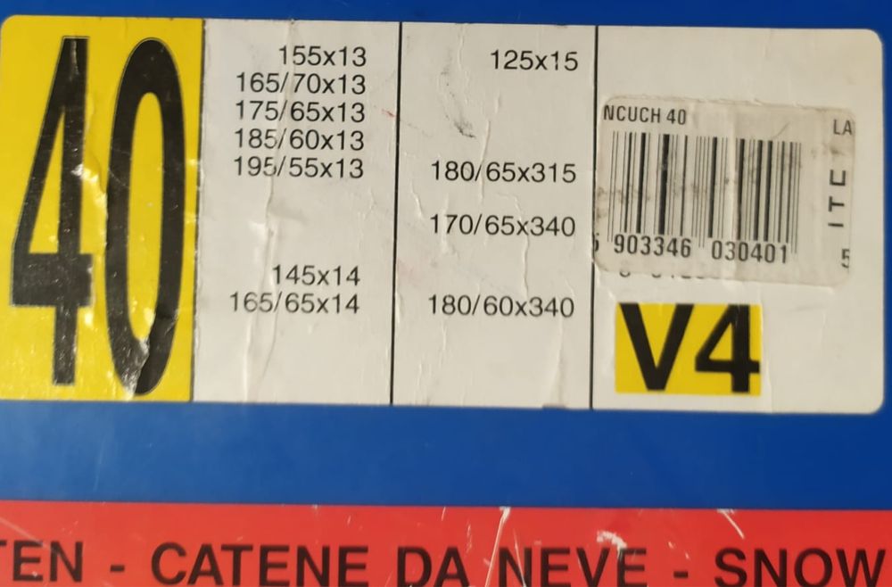 Łańcuchy na koła Rapid Matic Serie v4 40