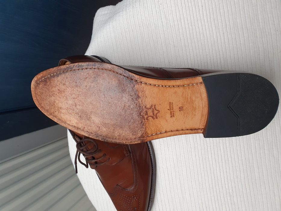Hawes & Curtis derby brogue  roz. 10/44.5