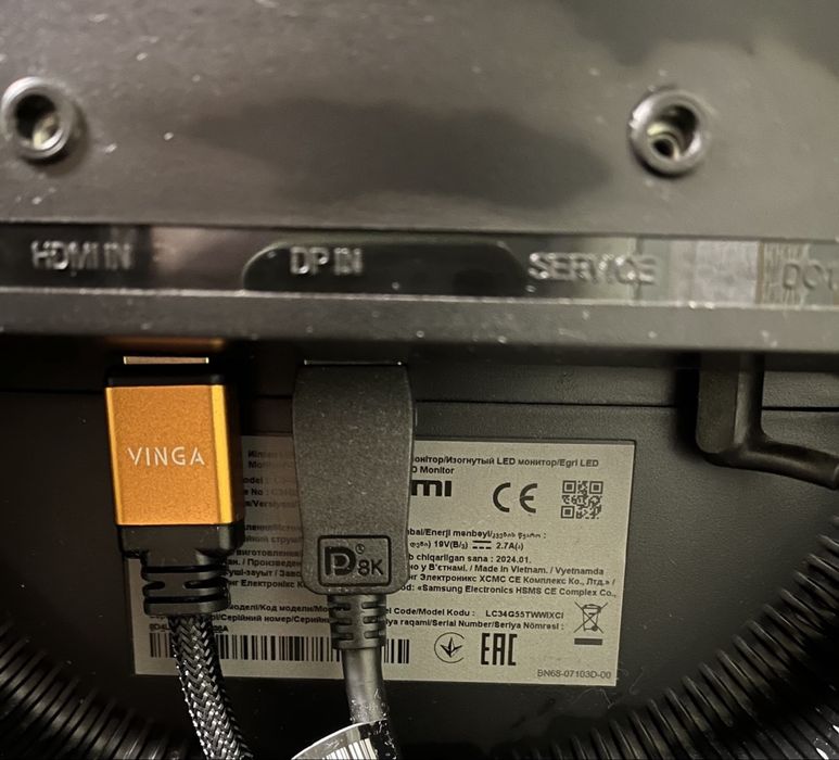 Samsung Odyssey G5 34” Curved / 144 Гц / 3440×1440 / Ідеальний стан