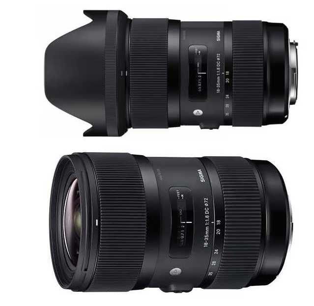 Об'єктив Sigma AF 18-35 mm f/1,8 DC HSM Art Nikon