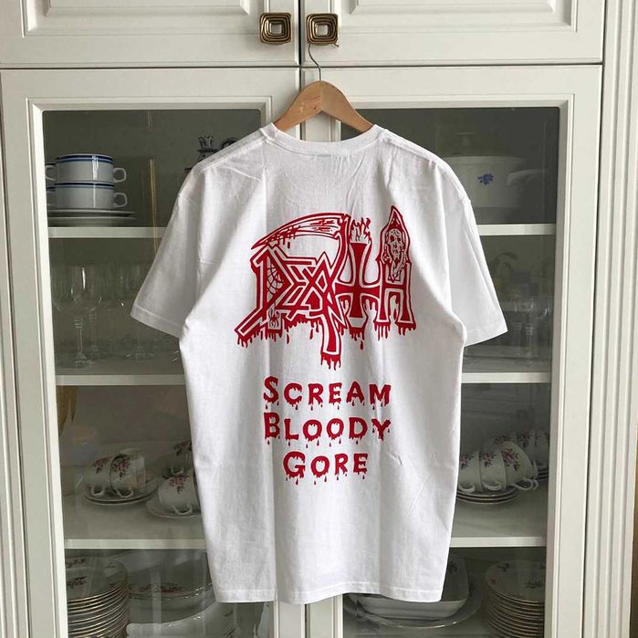 Футболка / мерч Death (біла) - S , M , L , XL ,XXL