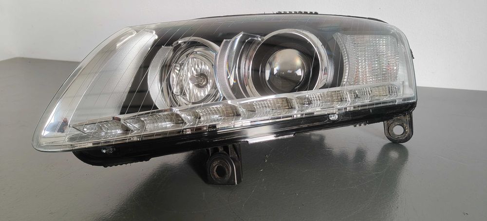 Lampa Przod Led Xenon Skrętny Audi A6 C6 4F Lift 08-11r Hella