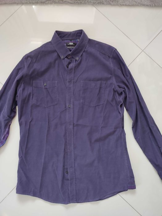 Koszula męska Mexx Metropolitan semi SLim sztruks rozmiar L jak nowa