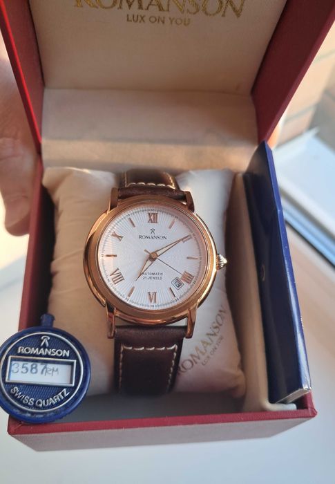 Механічний годинник з автозаводом Romanson