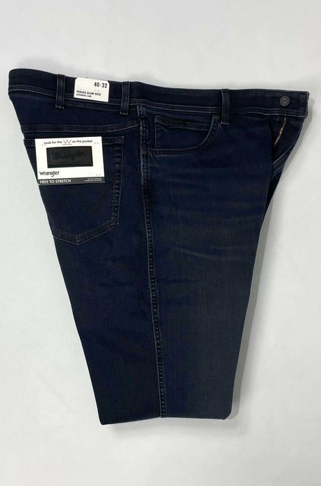 Spodnie męskie jeansy Wrangler Texas Slim 822 Midnight Rodeo W40 L32