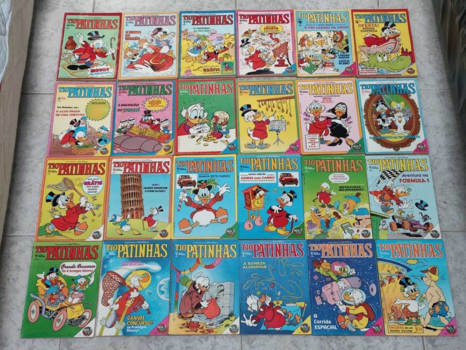 "Tio Patinhas", "Disney Extra", etc... - as melhores BDs da Disney