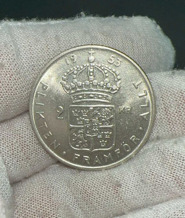 Срібні монети Швеції. Срібло. Колекційні монети