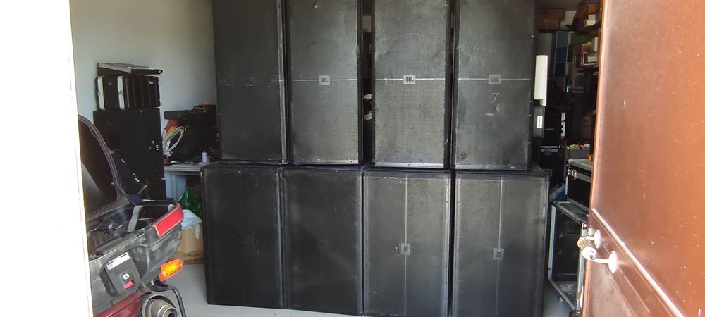 Speakers sound and lights for rent/Colunas Som Luzes Amplificadores Al