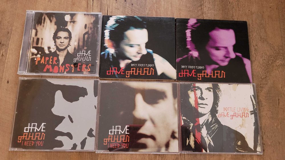 Dave Gahan - PAPER MONSTERS i zestaw singli CD