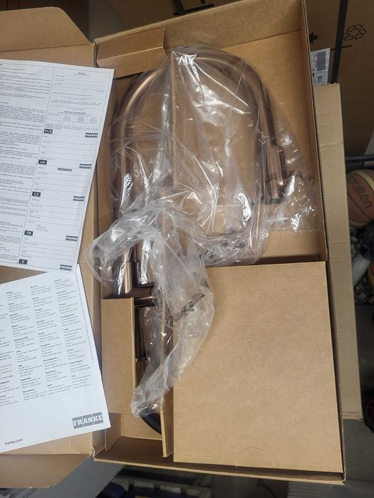 Bateria kuchenna Franke Maris Slim Clear Water J pull-out 120.0736.602