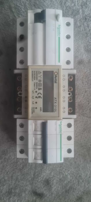 ПристрійIDK 4р.40А АС 30 лічильник Schneider  УЗО Автомат SchneiderC32