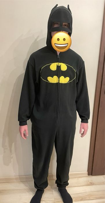 Stroj przebranie Batman pizama polarowa roz M