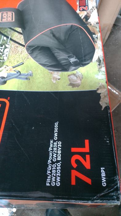 Black deckers plecak na liście