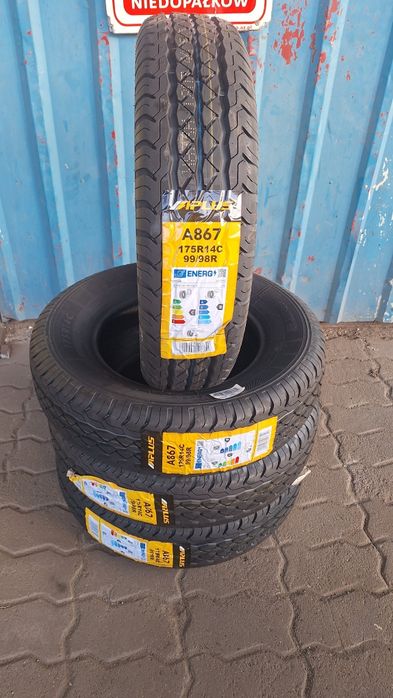 Opony 175/14 C Aplus nowe laweta przyczepa