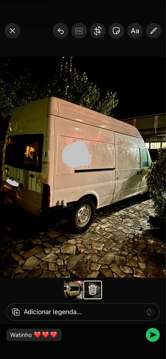 Troco por camiao ou carrinha de contentor