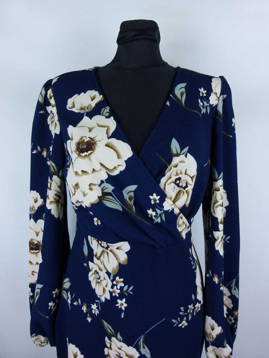 Shein sukienka mini kwiaty / L