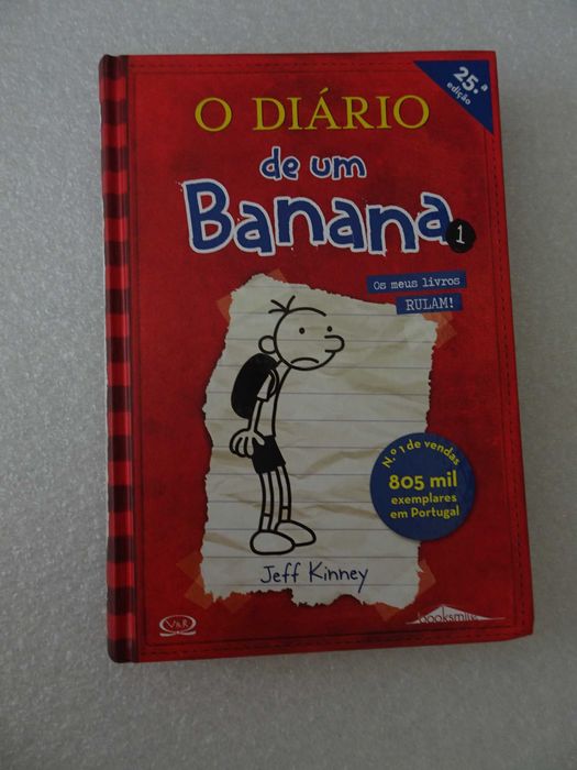 Livro O Diário de um Banana nº 1 de Jeff Kinney