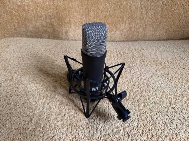 RØDE NT1 Signature Black + ramię PSA1 + pop filtr i uchwyt