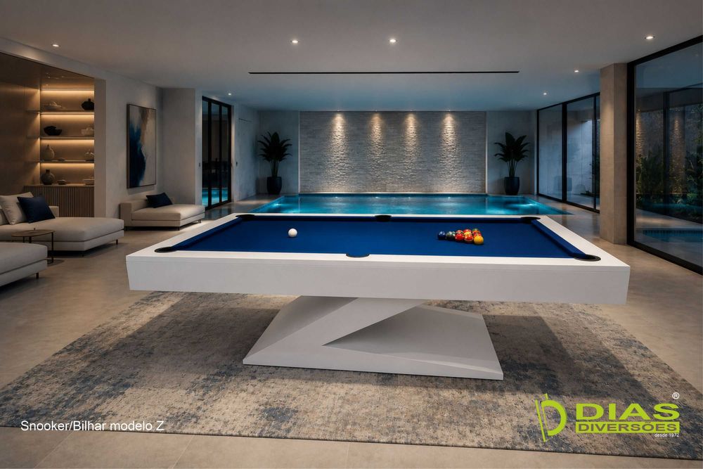Snooker/Bilhar Modelo "Z" - Novos