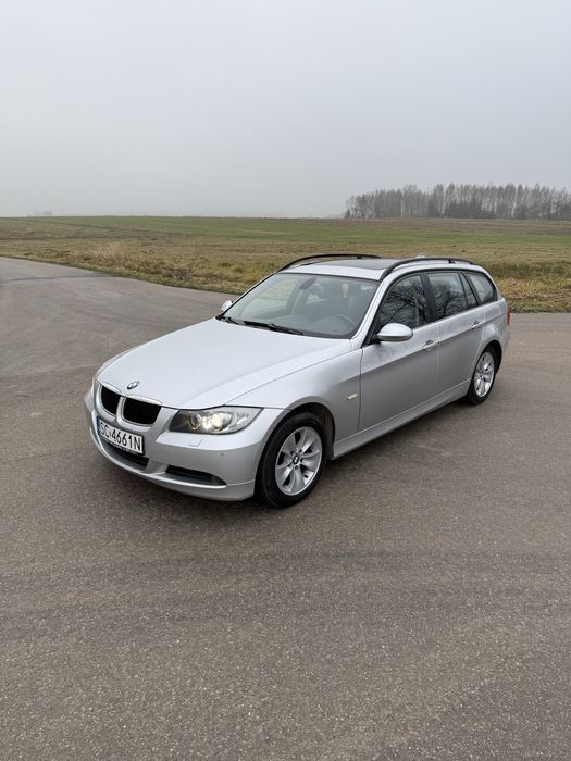 BMW E91 2.0D 163KM Duża Navi Pół-skóry Panorama Hak