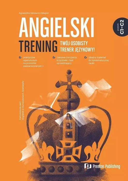 Angielski. Trening. Poziom C1-C2. Preston Publishing. Nowy Produkt