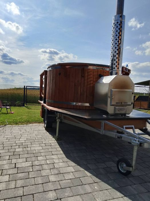 Mobilna balia ogrodowa jacuzzi wynajem