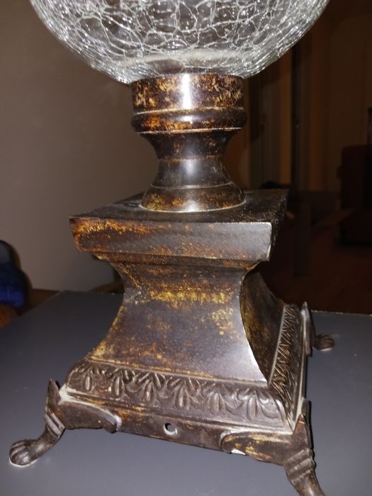 Candeeiro não eletrificado