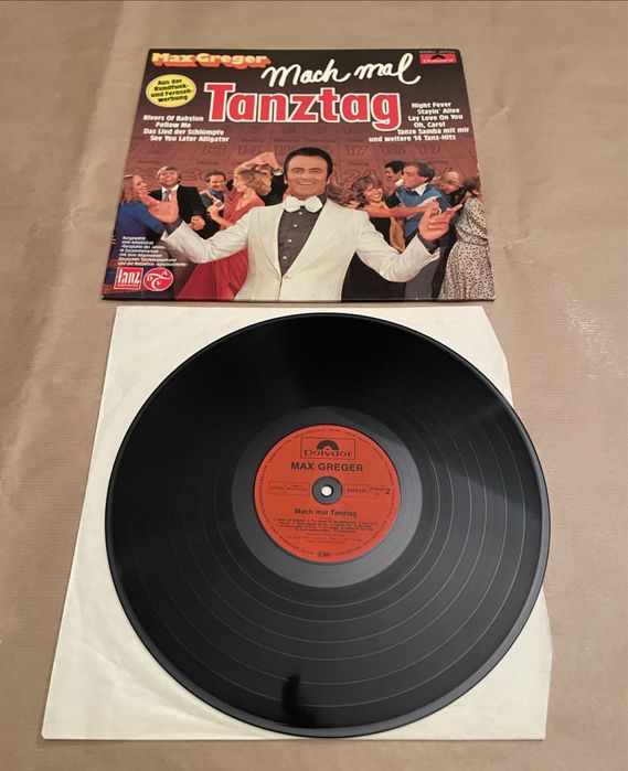 ZESTAW 8 albumów winylowych Max Greger duża kolekcja winyl