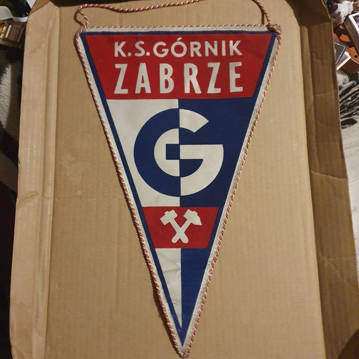 Proporczyk duży Górnik Zabrze(OK)