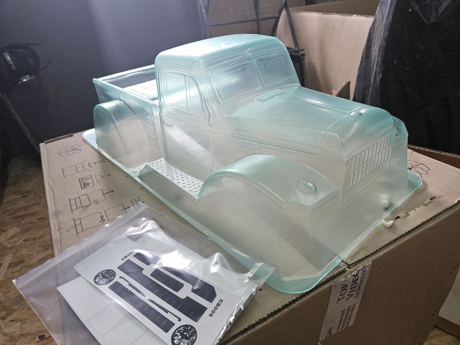 Karoseria dodge superwagon 1:10  313mm rc crawler