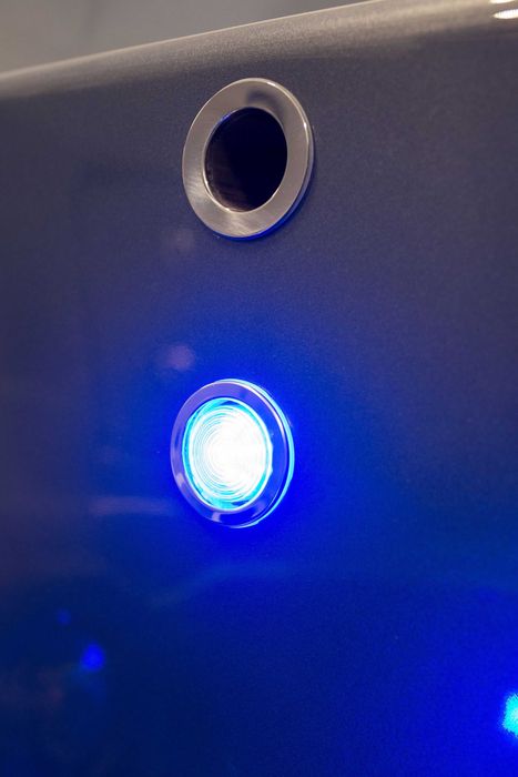 BALIA OGRODOWA z piecem 35kw, jakuzzi, ruska bania, led, hydromasaż