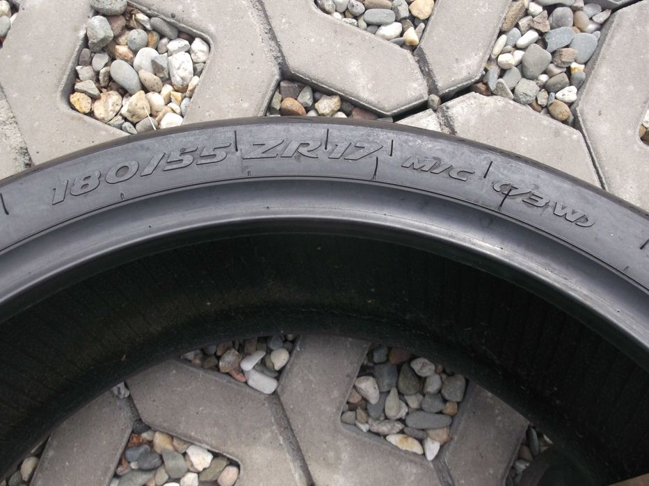 opona 180/55ZR17 Pirelli Diablo Rosso III dot5219 2,3mm