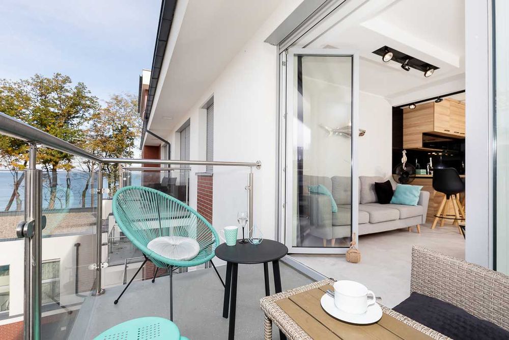 Apartament Klifowa REWAL - w pierwszej linii / widok na morze / basen /sauny / bawialnia /